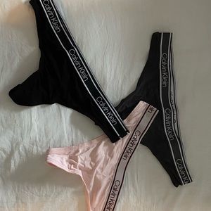 Calvin Klein Thongs (3 Pack)